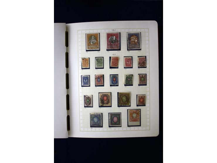 1857/1950, ungebrauchte und gestempelte Sammlung, teils spezialisiert, dabei bessere Ausgaben, dazu Wenden, Armeeposten, Loka