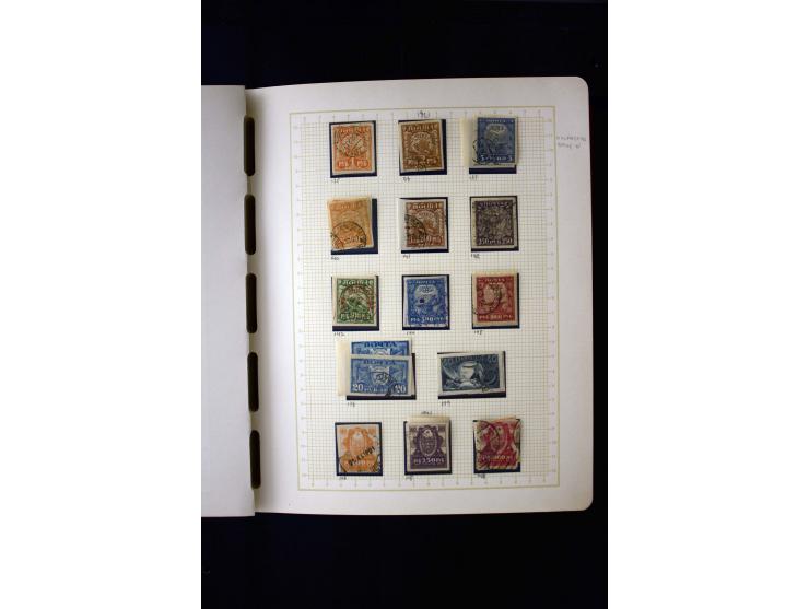 1857/1950, ungebrauchte und gestempelte Sammlung, teils spezialisiert, dabei bessere Ausgaben, dazu Wenden, Armeeposten, Loka