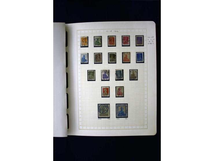 1857/1950, ungebrauchte und gestempelte Sammlung, teils spezialisiert, dabei bessere Ausgaben, dazu Wenden, Armeeposten, Loka