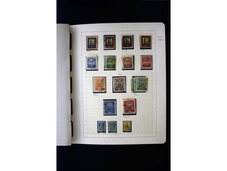 1857/1950, ungebrauchte und gestempelte Sammlung, teils spezialisiert, dabei bessere Ausgaben, dazu Wenden, Armeeposten, Loka