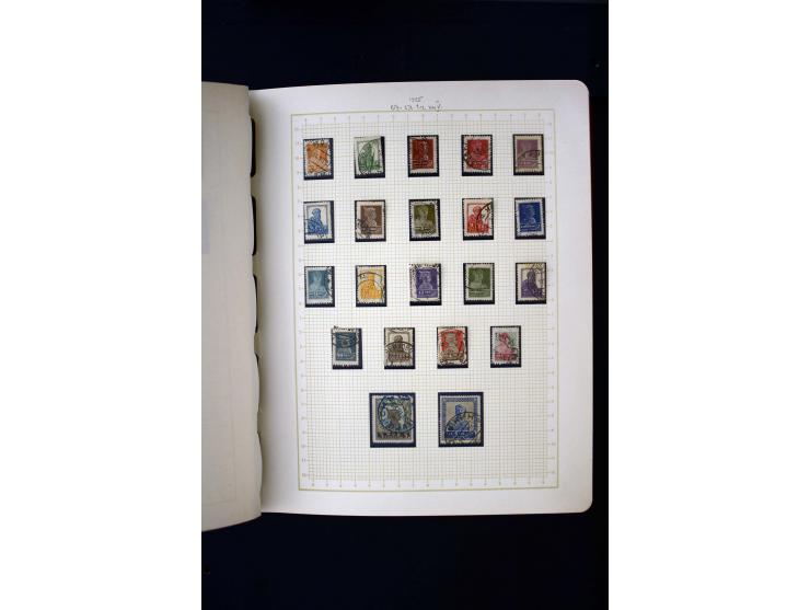 1857/1950, ungebrauchte und gestempelte Sammlung, teils spezialisiert, dabei bessere Ausgaben, dazu Wenden, Armeeposten, Loka