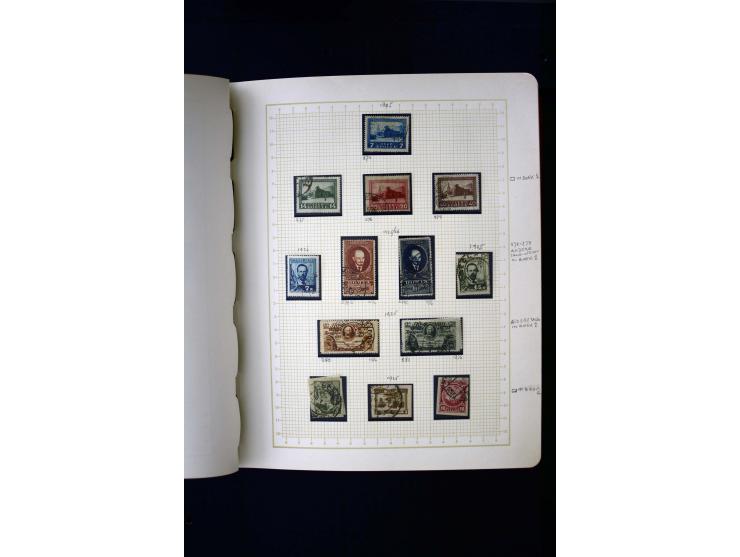 1857/1950, ungebrauchte und gestempelte Sammlung, teils spezialisiert, dabei bessere Ausgaben, dazu Wenden, Armeeposten, Loka