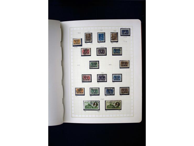 1857/1950, ungebrauchte und gestempelte Sammlung, teils spezialisiert, dabei bessere Ausgaben, dazu Wenden, Armeeposten, Loka