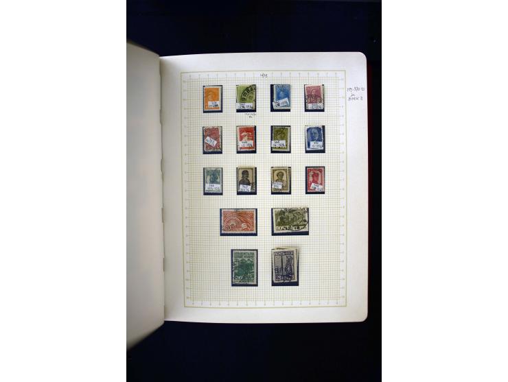 1857/1950, ungebrauchte und gestempelte Sammlung, teils spezialisiert, dabei bessere Ausgaben, dazu Wenden, Armeeposten, Loka