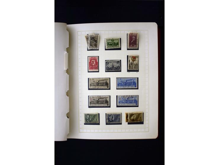 1857/1950, ungebrauchte und gestempelte Sammlung, teils spezialisiert, dabei bessere Ausgaben, dazu Wenden, Armeeposten, Loka