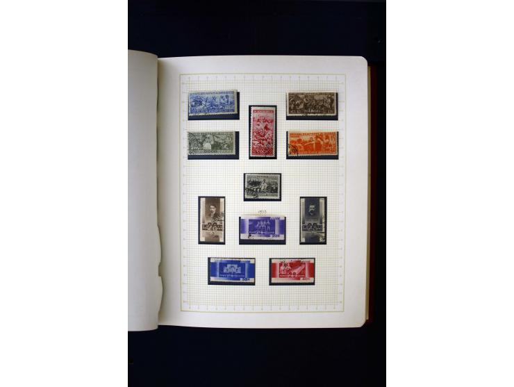 1857/1950, ungebrauchte und gestempelte Sammlung, teils spezialisiert, dabei bessere Ausgaben, dazu Wenden, Armeeposten, Loka