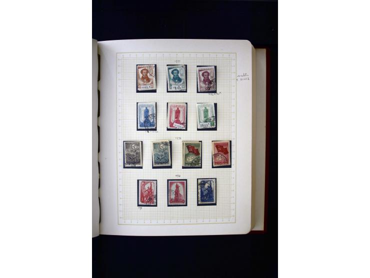 1857/1950, ungebrauchte und gestempelte Sammlung, teils spezialisiert, dabei bessere Ausgaben, dazu Wenden, Armeeposten, Loka
