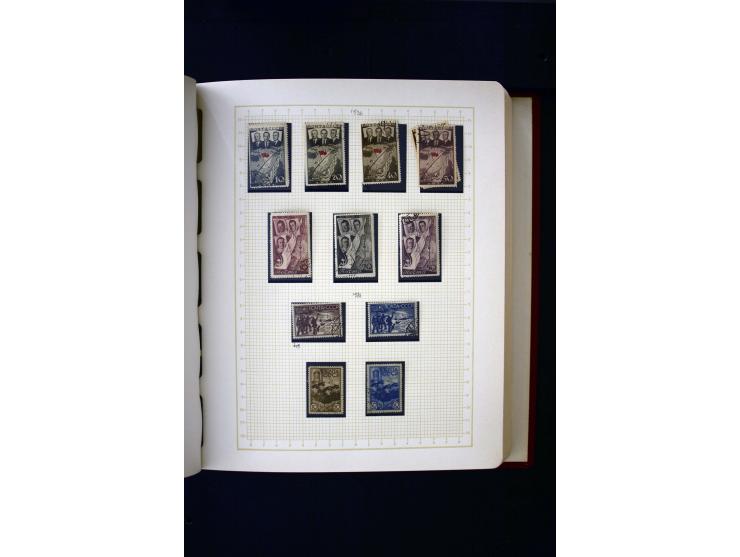 1857/1950, ungebrauchte und gestempelte Sammlung, teils spezialisiert, dabei bessere Ausgaben, dazu Wenden, Armeeposten, Loka