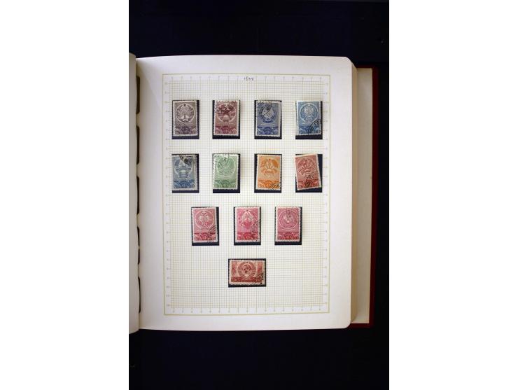 1857/1950, ungebrauchte und gestempelte Sammlung, teils spezialisiert, dabei bessere Ausgaben, dazu Wenden, Armeeposten, Loka