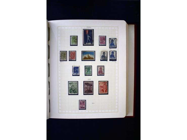 1857/1950, ungebrauchte und gestempelte Sammlung, teils spezialisiert, dabei bessere Ausgaben, dazu Wenden, Armeeposten, Loka