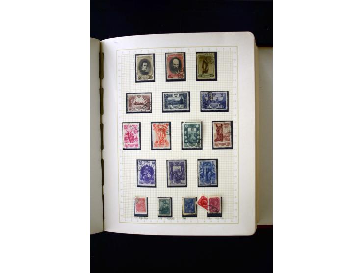1857/1950, ungebrauchte und gestempelte Sammlung, teils spezialisiert, dabei bessere Ausgaben, dazu Wenden, Armeeposten, Loka