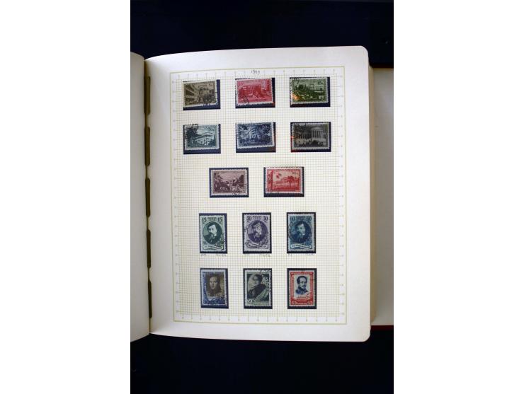 1857/1950, ungebrauchte und gestempelte Sammlung, teils spezialisiert, dabei bessere Ausgaben, dazu Wenden, Armeeposten, Loka