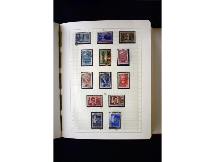 1857/1950, ungebrauchte und gestempelte Sammlung, teils spezialisiert, dabei bessere Ausgaben, dazu Wenden, Armeeposten, Loka