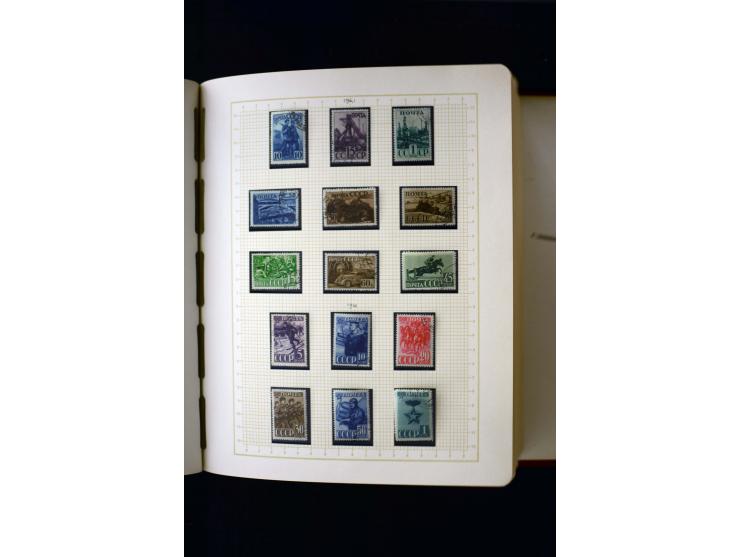 1857/1950, ungebrauchte und gestempelte Sammlung, teils spezialisiert, dabei bessere Ausgaben, dazu Wenden, Armeeposten, Loka