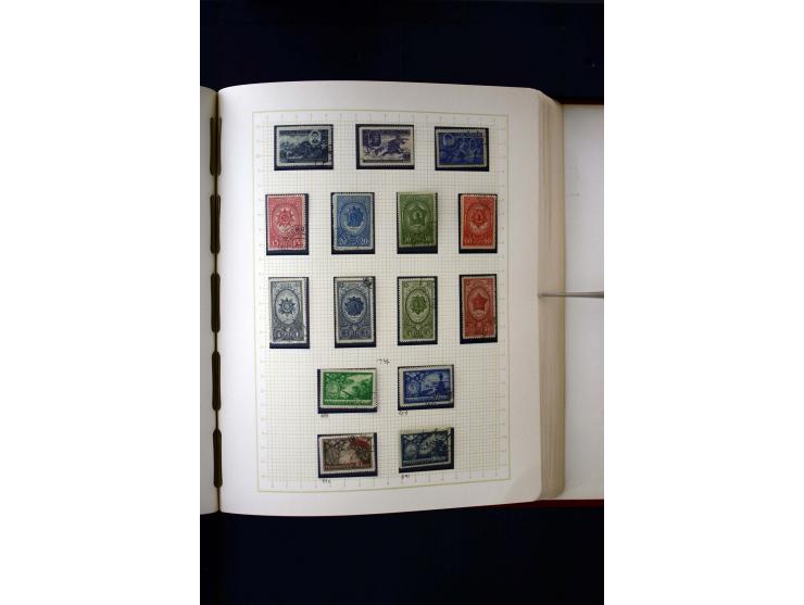 1857/1950, ungebrauchte und gestempelte Sammlung, teils spezialisiert, dabei bessere Ausgaben, dazu Wenden, Armeeposten, Loka