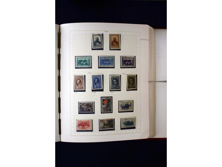 1857/1950, ungebrauchte und gestempelte Sammlung, teils spezialisiert, dabei bessere Ausgaben, dazu Wenden, Armeeposten, Loka