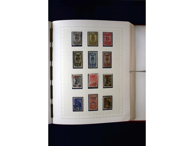 1857/1950, ungebrauchte und gestempelte Sammlung, teils spezialisiert, dabei bessere Ausgaben, dazu Wenden, Armeeposten, Loka