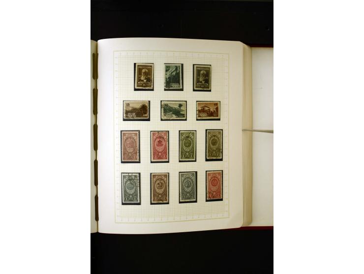 1857/1950, ungebrauchte und gestempelte Sammlung, teils spezialisiert, dabei bessere Ausgaben, dazu Wenden, Armeeposten, Loka