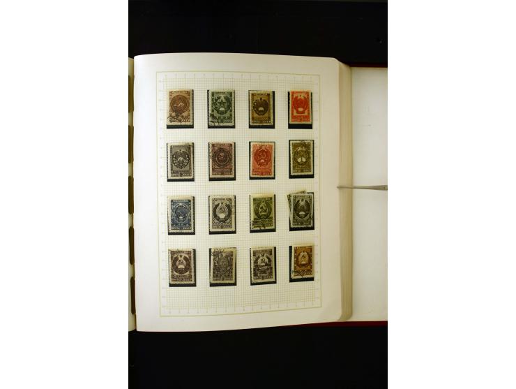 1857/1950, ungebrauchte und gestempelte Sammlung, teils spezialisiert, dabei bessere Ausgaben, dazu Wenden, Armeeposten, Loka