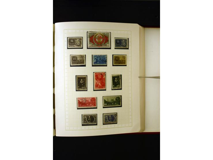 1857/1950, ungebrauchte und gestempelte Sammlung, teils spezialisiert, dabei bessere Ausgaben, dazu Wenden, Armeeposten, Loka