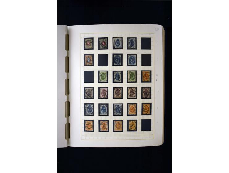 1857/1950, ungebrauchte und gestempelte Sammlung, teils spezialisiert, dabei bessere Ausgaben, dazu Wenden, Armeeposten, Loka