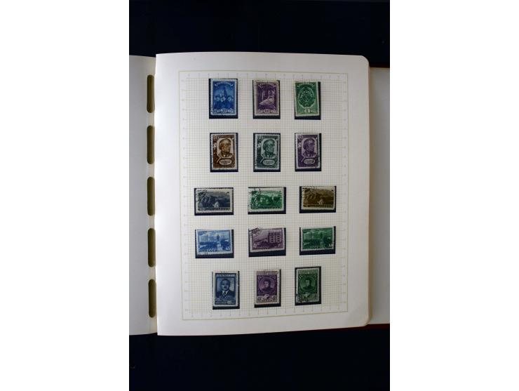 1857/1950, ungebrauchte und gestempelte Sammlung, teils spezialisiert, dabei bessere Ausgaben, dazu Wenden, Armeeposten, Loka