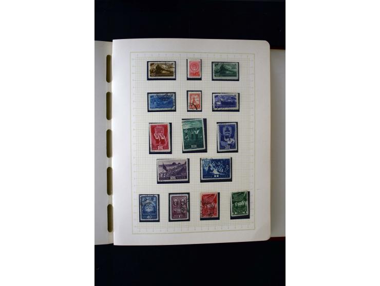 1857/1950, ungebrauchte und gestempelte Sammlung, teils spezialisiert, dabei bessere Ausgaben, dazu Wenden, Armeeposten, Loka
