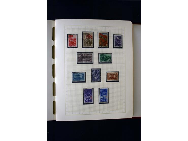 1857/1950, ungebrauchte und gestempelte Sammlung, teils spezialisiert, dabei bessere Ausgaben, dazu Wenden, Armeeposten, Loka
