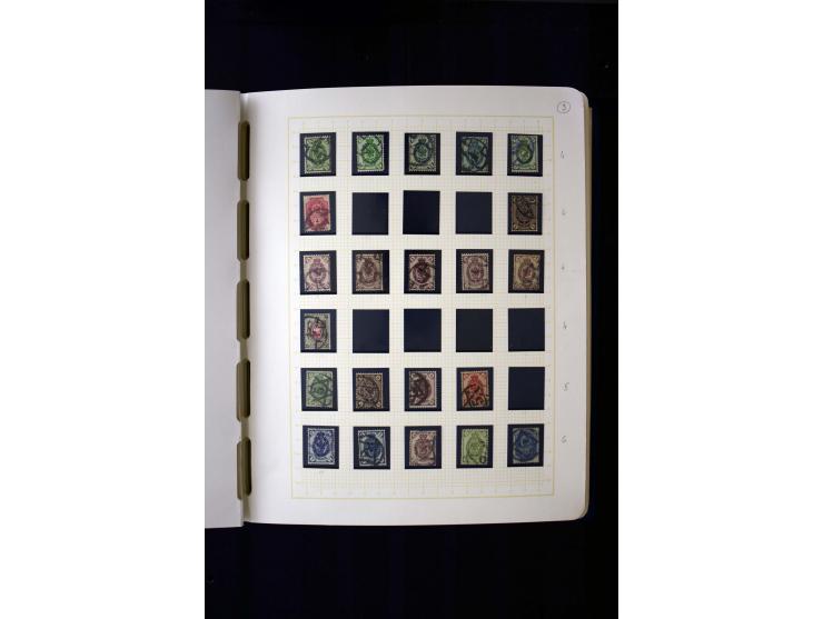 1857/1950, ungebrauchte und gestempelte Sammlung, teils spezialisiert, dabei bessere Ausgaben, dazu Wenden, Armeeposten, Loka