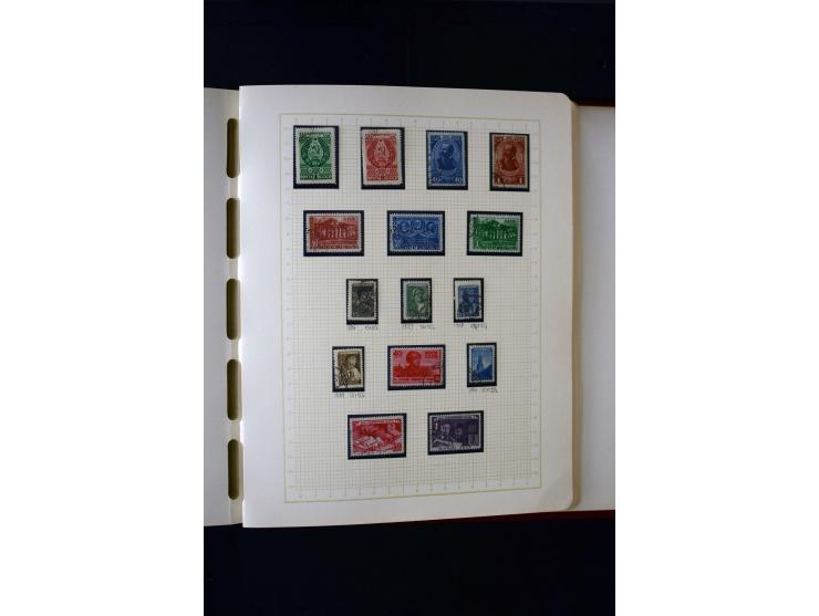 1857/1950, ungebrauchte und gestempelte Sammlung, teils spezialisiert, dabei bessere Ausgaben, dazu Wenden, Armeeposten, Loka