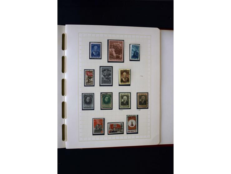 1857/1950, ungebrauchte und gestempelte Sammlung, teils spezialisiert, dabei bessere Ausgaben, dazu Wenden, Armeeposten, Loka