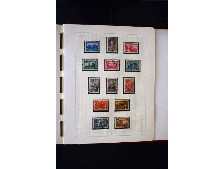 1857/1950, ungebrauchte und gestempelte Sammlung, teils spezialisiert, dabei bessere Ausgaben, dazu Wenden, Armeeposten, Loka