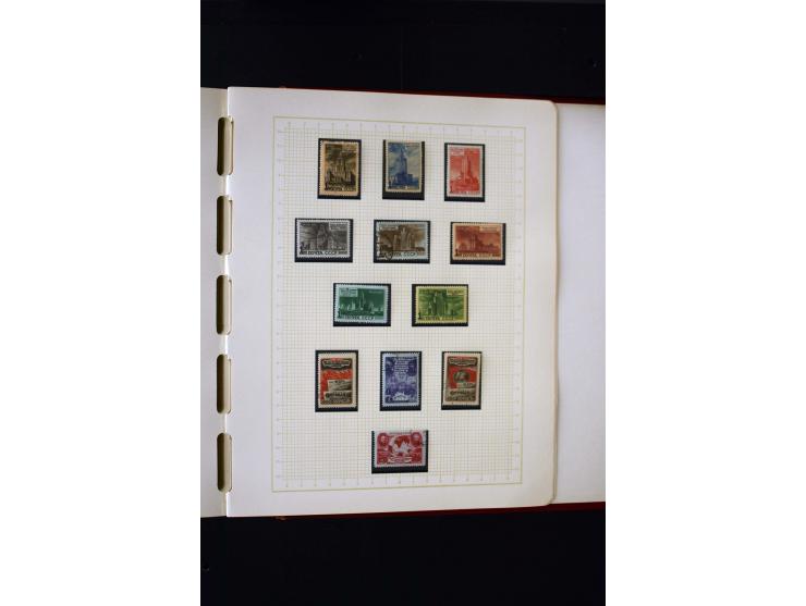 1857/1950, ungebrauchte und gestempelte Sammlung, teils spezialisiert, dabei bessere Ausgaben, dazu Wenden, Armeeposten, Loka