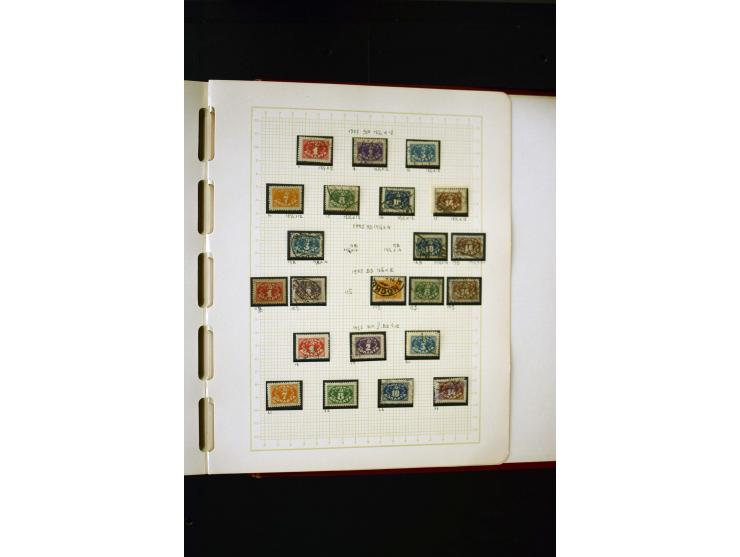 1857/1950, ungebrauchte und gestempelte Sammlung, teils spezialisiert, dabei bessere Ausgaben, dazu Wenden, Armeeposten, Loka