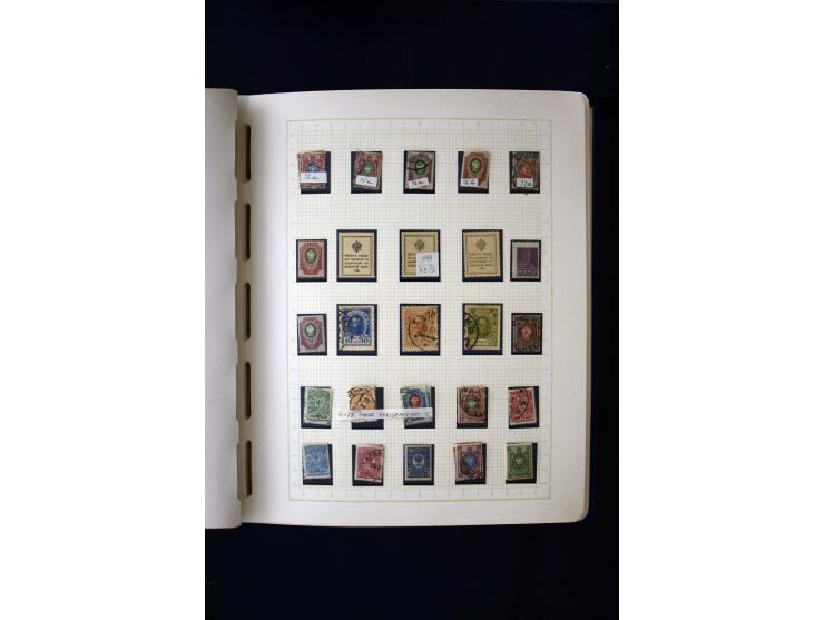 1857/1950, ungebrauchte und gestempelte Sammlung, teils spezialisiert, dabei bessere Ausgaben, dazu Wenden, Armeeposten, Loka