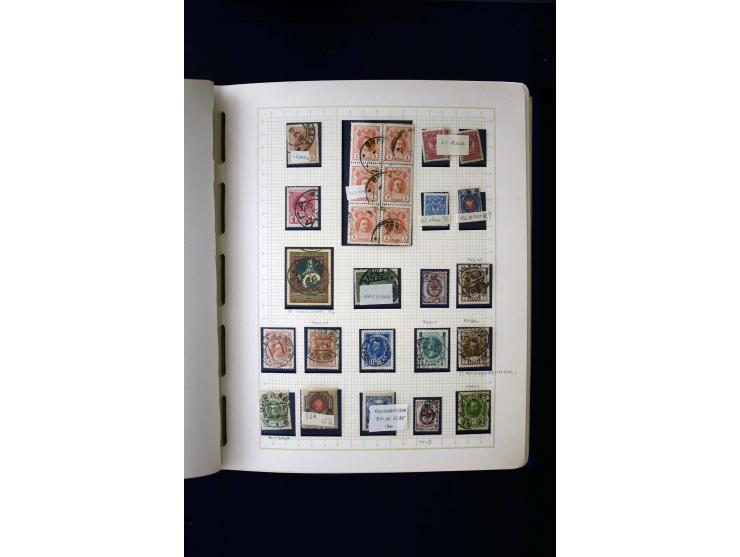 1857/1950, ungebrauchte und gestempelte Sammlung, teils spezialisiert, dabei bessere Ausgaben, dazu Wenden, Armeeposten, Loka