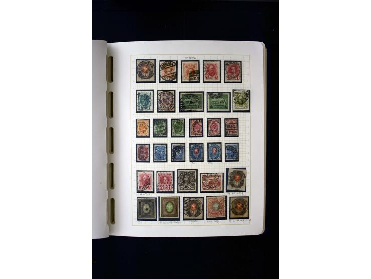 1857/1950, ungebrauchte und gestempelte Sammlung, teils spezialisiert, dabei bessere Ausgaben, dazu Wenden, Armeeposten, Loka