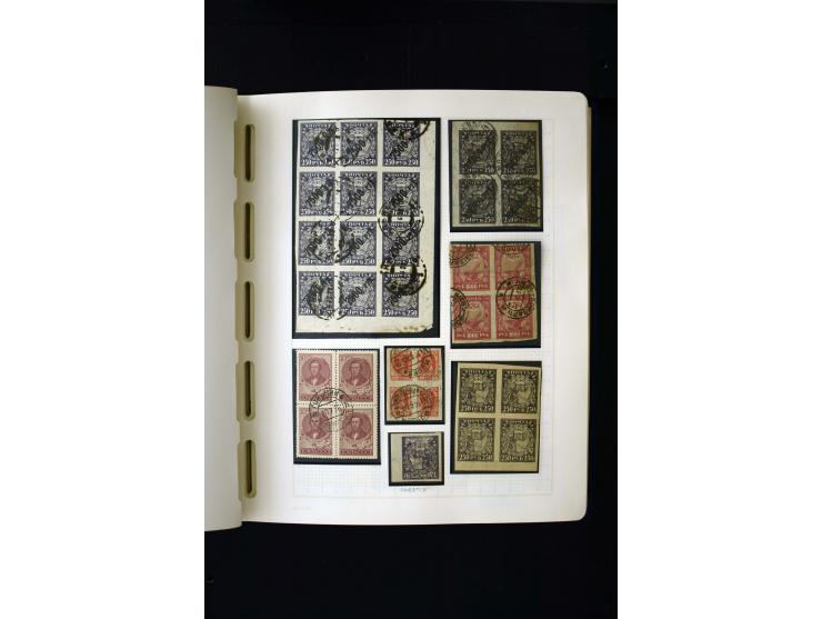 1857/1950, ungebrauchte und gestempelte Sammlung, teils spezialisiert, dabei bessere Ausgaben, dazu Wenden, Armeeposten, Loka
