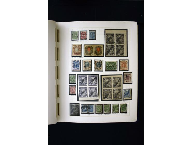 1857/1950, ungebrauchte und gestempelte Sammlung, teils spezialisiert, dabei bessere Ausgaben, dazu Wenden, Armeeposten, Loka