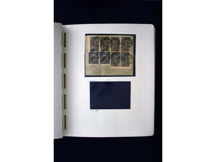 1857/1950, ungebrauchte und gestempelte Sammlung, teils spezialisiert, dabei bessere Ausgaben, dazu Wenden, Armeeposten, Loka