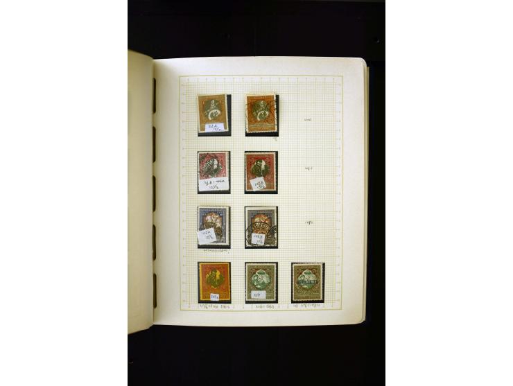 1857/1950, ungebrauchte und gestempelte Sammlung, teils spezialisiert, dabei bessere Ausgaben, dazu Wenden, Armeeposten, Loka