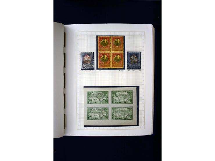 1857/1950, ungebrauchte und gestempelte Sammlung, teils spezialisiert, dabei bessere Ausgaben, dazu Wenden, Armeeposten, Loka