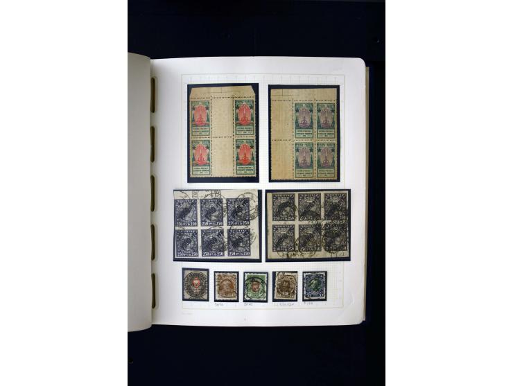 1857/1950, ungebrauchte und gestempelte Sammlung, teils spezialisiert, dabei bessere Ausgaben, dazu Wenden, Armeeposten, Loka