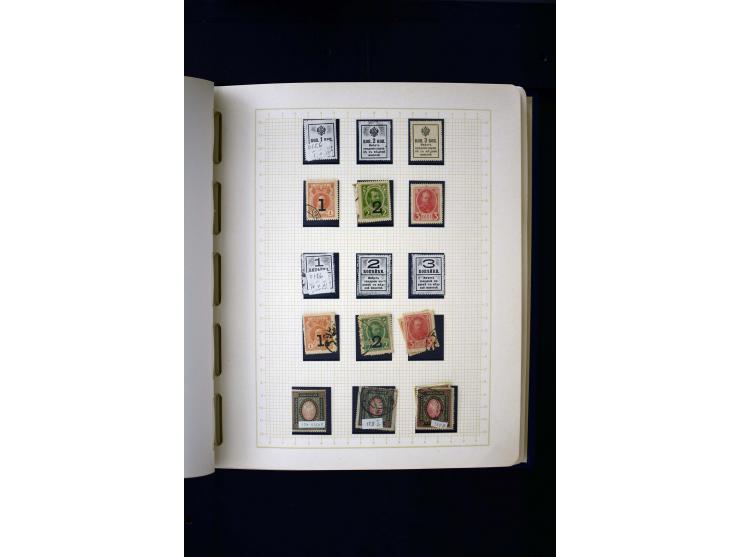 1857/1950, ungebrauchte und gestempelte Sammlung, teils spezialisiert, dabei bessere Ausgaben, dazu Wenden, Armeeposten, Loka