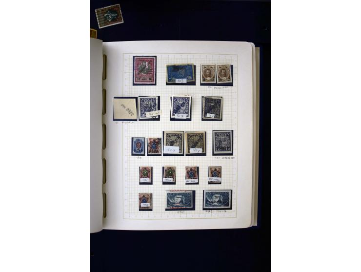 1857/1950, ungebrauchte und gestempelte Sammlung, teils spezialisiert, dabei bessere Ausgaben, dazu Wenden, Armeeposten, Loka