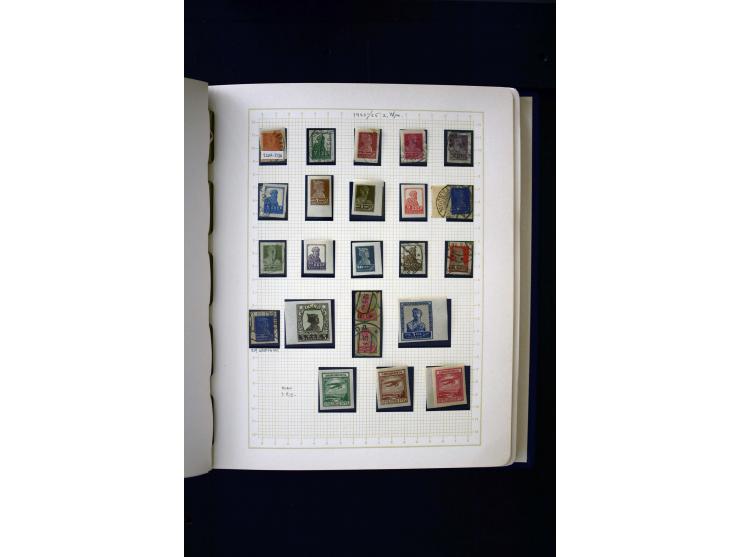 1857/1950, ungebrauchte und gestempelte Sammlung, teils spezialisiert, dabei bessere Ausgaben, dazu Wenden, Armeeposten, Loka