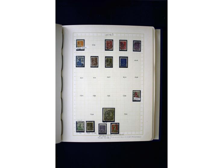 1857/1950, ungebrauchte und gestempelte Sammlung, teils spezialisiert, dabei bessere Ausgaben, dazu Wenden, Armeeposten, Loka