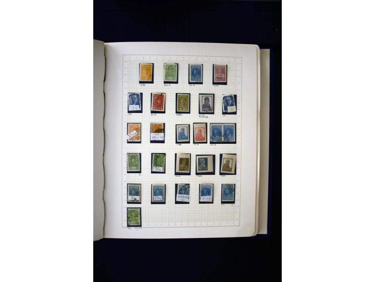 1857/1950, ungebrauchte und gestempelte Sammlung, teils spezialisiert, dabei bessere Ausgaben, dazu Wenden, Armeeposten, Loka