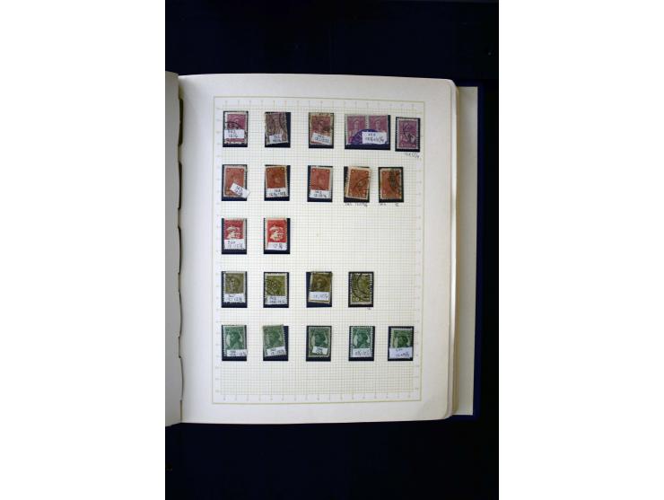 1857/1950, ungebrauchte und gestempelte Sammlung, teils spezialisiert, dabei bessere Ausgaben, dazu Wenden, Armeeposten, Loka