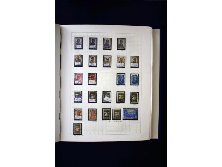 1857/1950, ungebrauchte und gestempelte Sammlung, teils spezialisiert, dabei bessere Ausgaben, dazu Wenden, Armeeposten, Loka